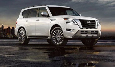 Even last year’s model is thrilling 2023 Nissan Armada in Passport Nissan in Marlow Heights MD