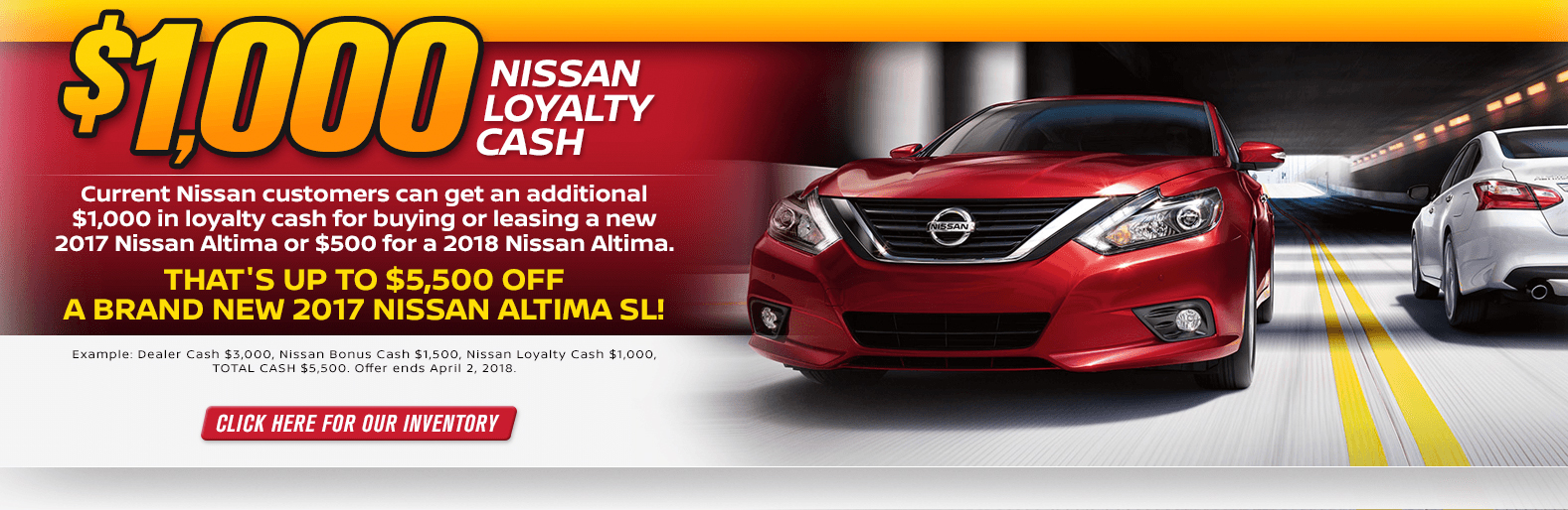 Don t Miss Out On The 1 000 Nissan Loyalty Cash At Passport Nissan MD 