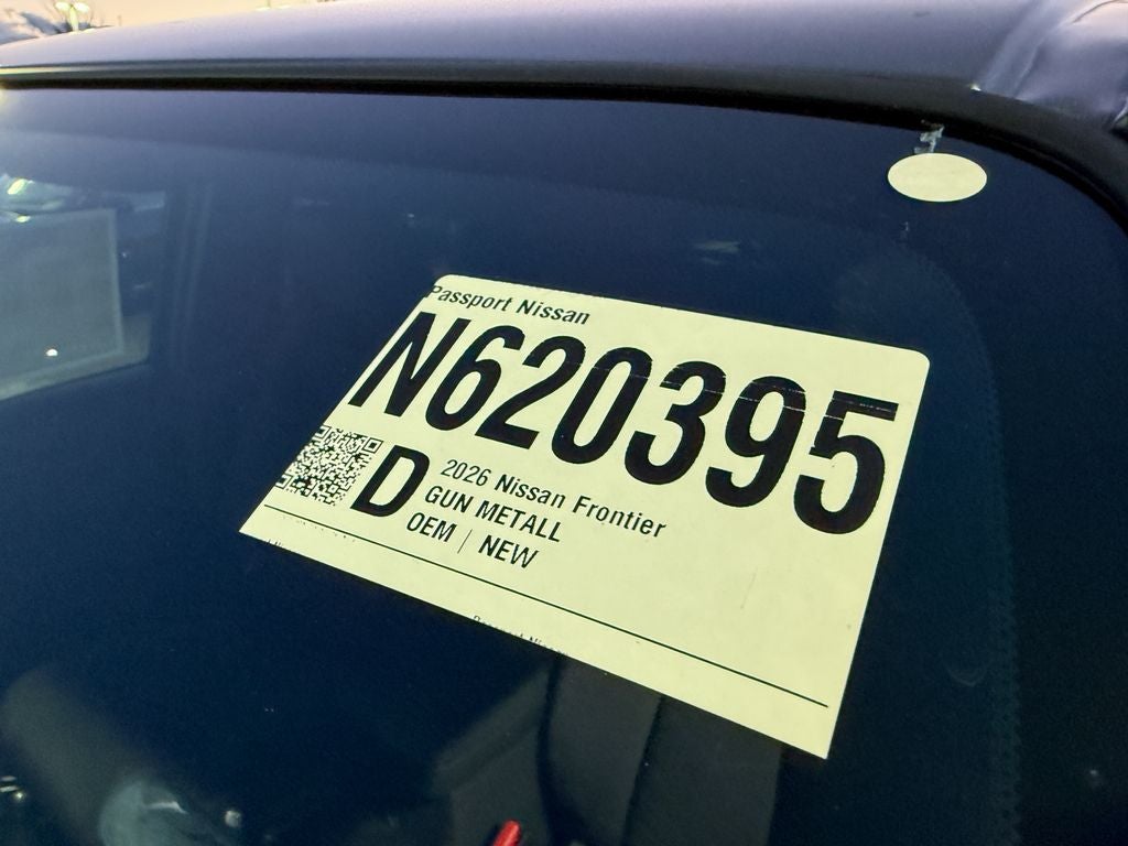 2026 Nissan Frontier SV