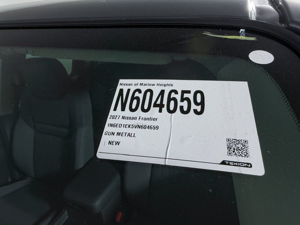 2027 Nissan Frontier SV