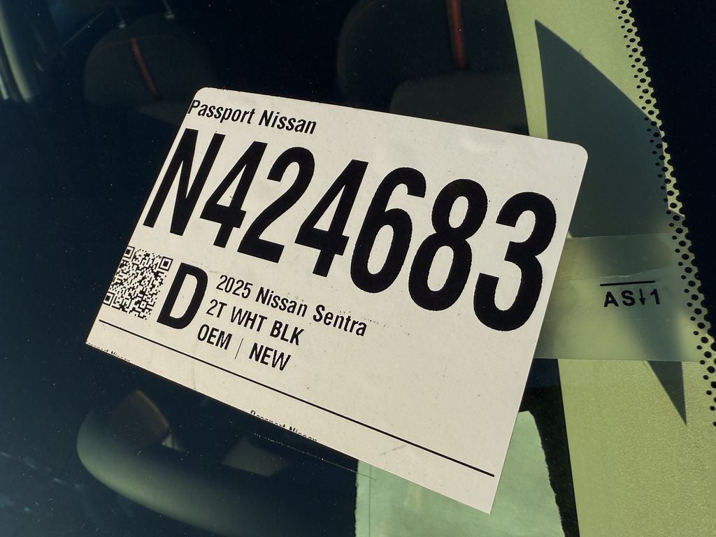 2025 Nissan Sentra SR