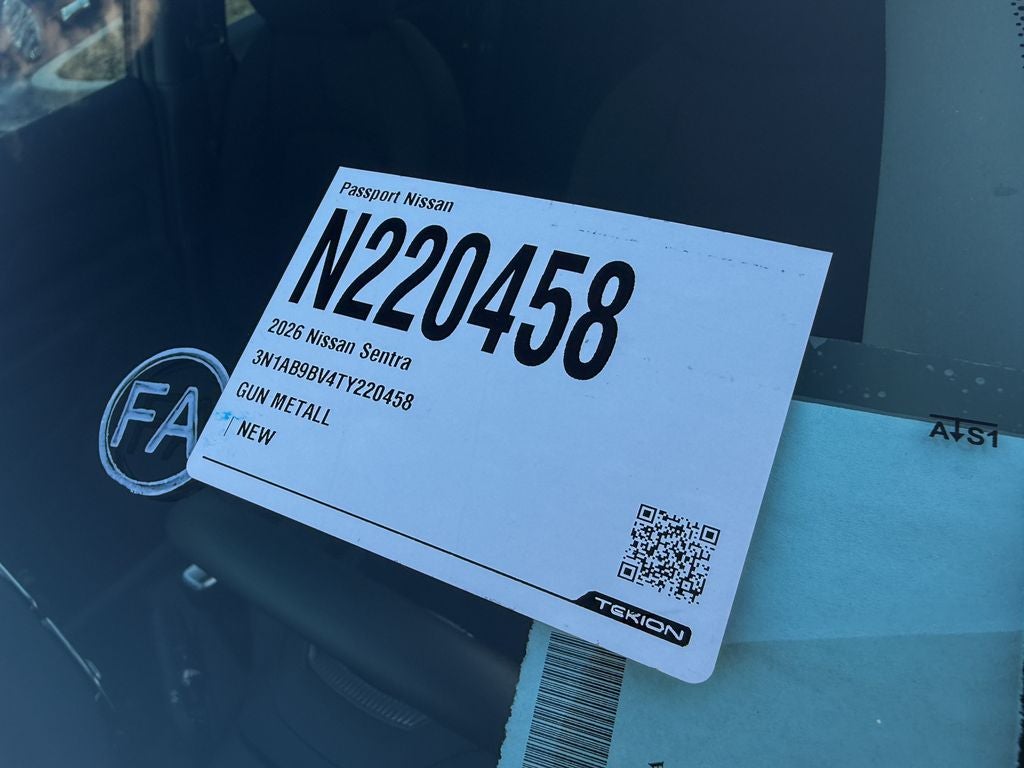 2026 Nissan Sentra S