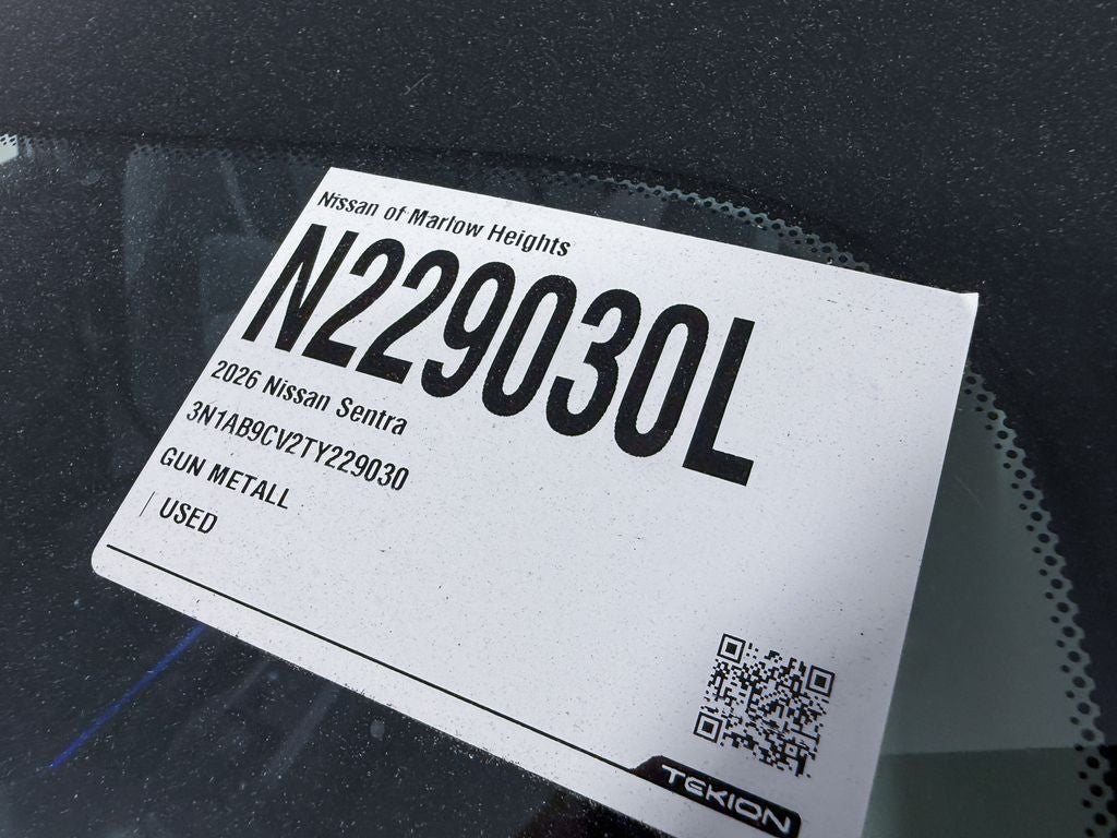 2026 Nissan Sentra SV