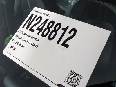 2026 Nissan Sentra SV