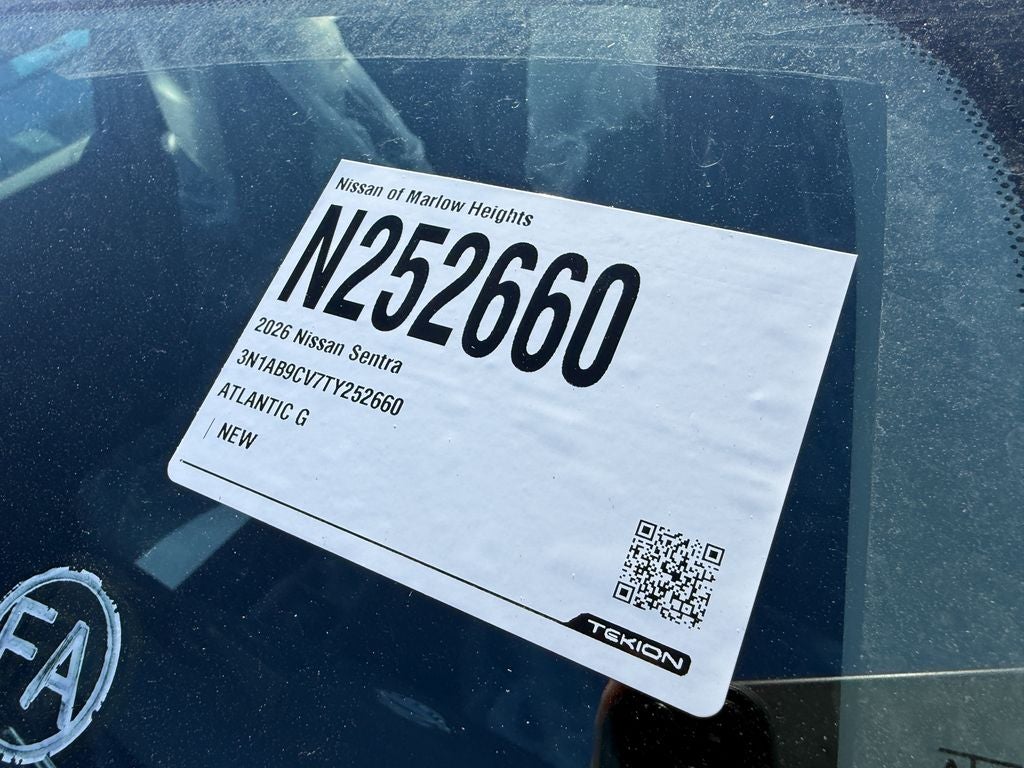 2026 Nissan Sentra SV