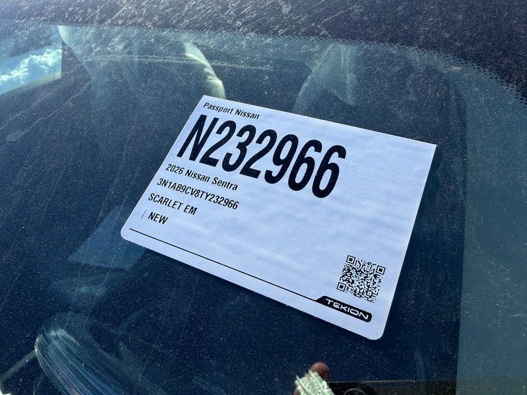 2026 Nissan Sentra SV