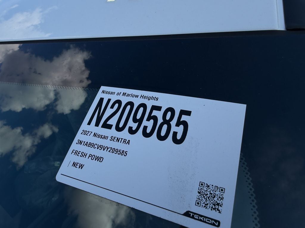 2027 Nissan Sentra SV