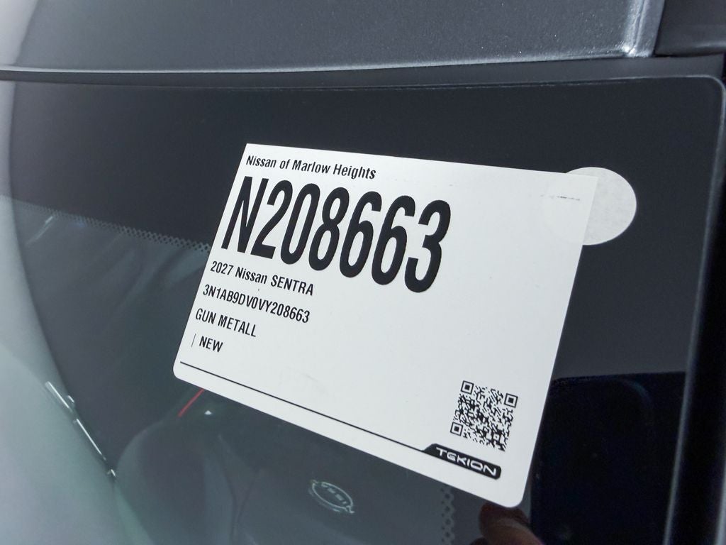 2027 Nissan Sentra SR