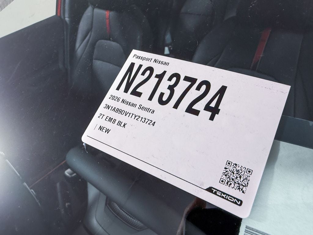 2026 Nissan Sentra SR