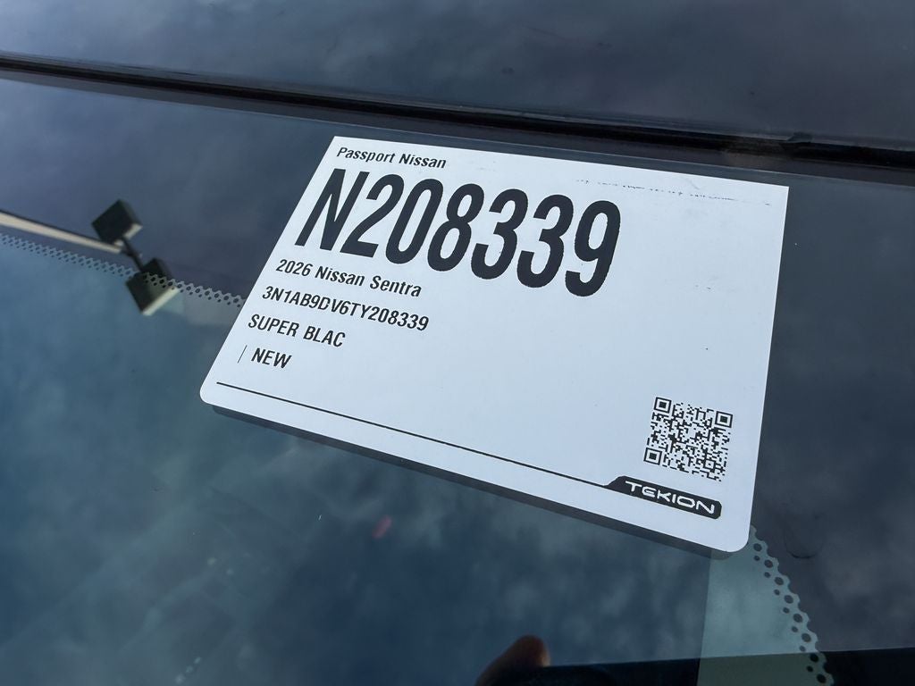 2026 Nissan Sentra SR