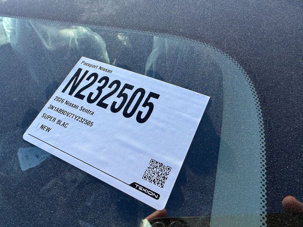 2026 Nissan Sentra SR