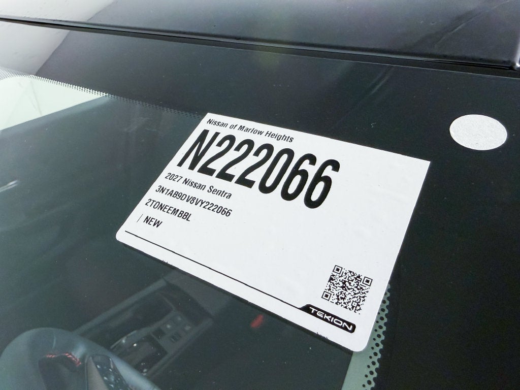 2027 Nissan Sentra SR