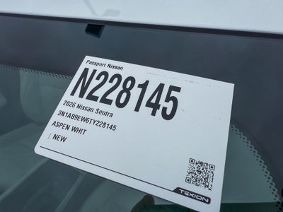 2026 Nissan Sentra SL