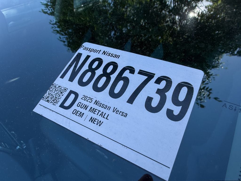 2025 Nissan Versa 1.6 S