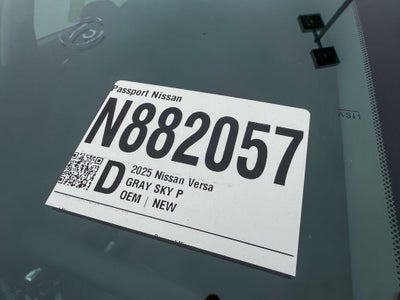 2025 Nissan Versa 1.6 SR