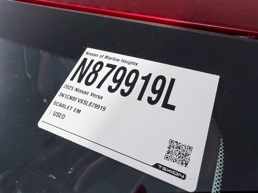 2025 Nissan Versa 1.6 SR
