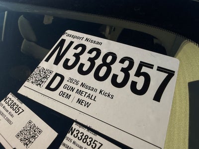 2026 Nissan Kicks SV