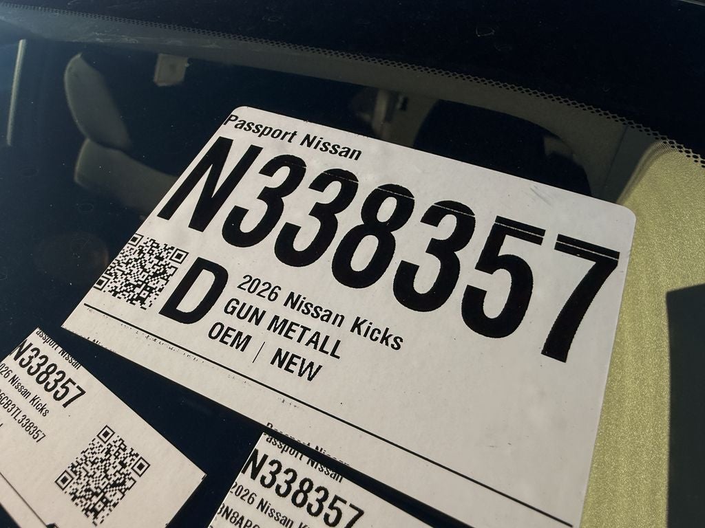 2026 Nissan Kicks SV