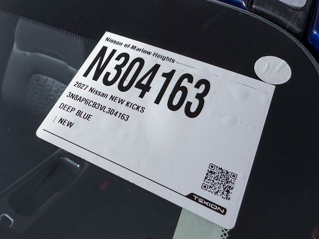 2027 Nissan Kicks SV