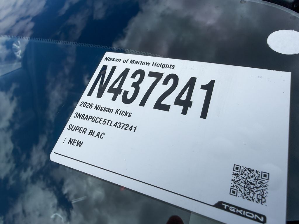 2026 Nissan Kicks SV