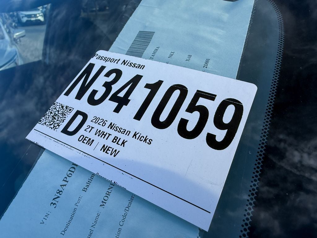 2026 Nissan Kicks SR