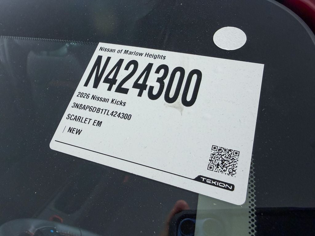 2026 Nissan Kicks SR