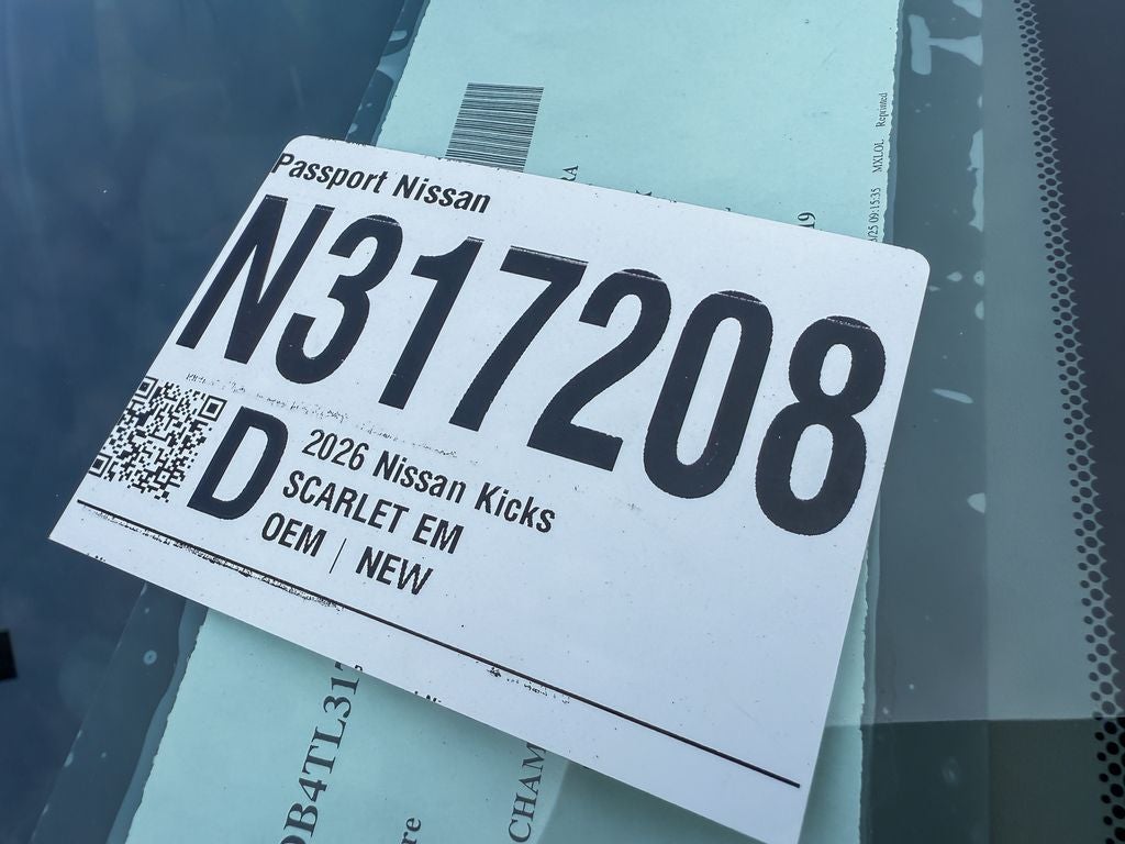 2026 Nissan Kicks SR