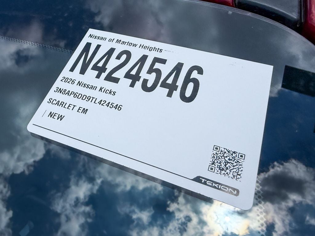 2026 Nissan Kicks SR