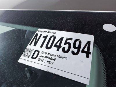 2026 Nissan Murano SL