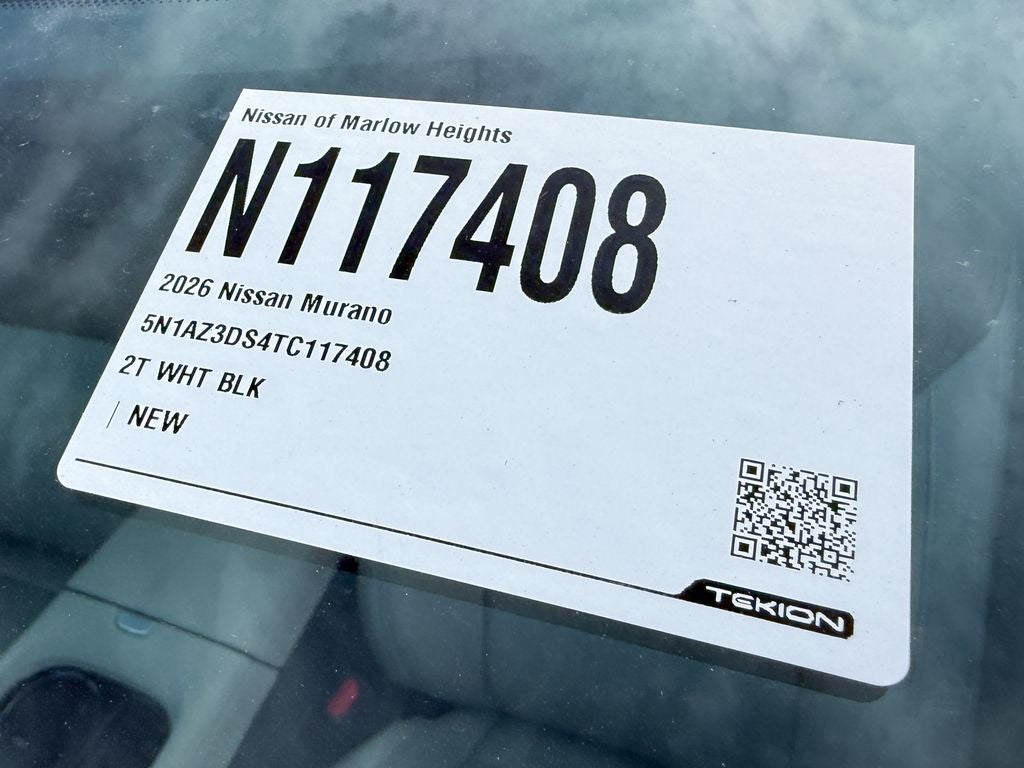 2026 Nissan Murano Platinum
