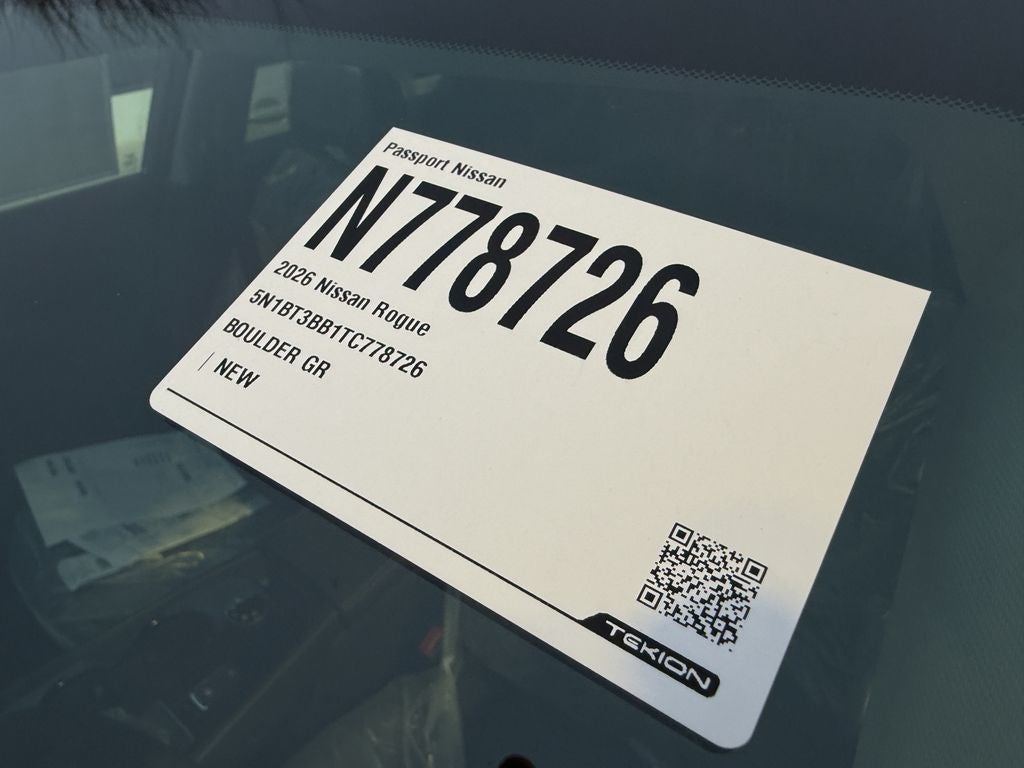 2026 Nissan Rogue Dark Armor