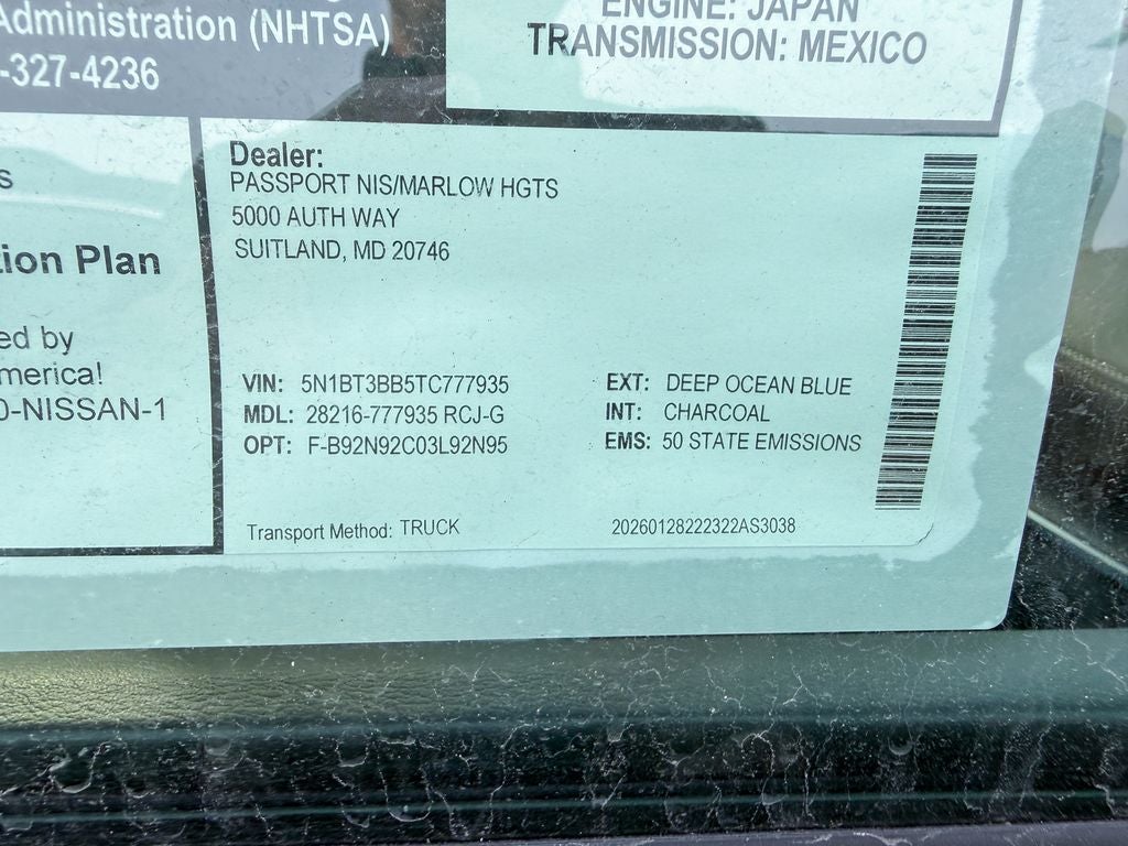 2026 Nissan Rogue Dark Armor