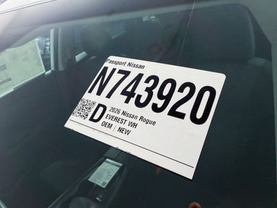 2026 Nissan Rogue SV