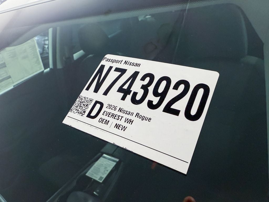 2026 Nissan Rogue SV