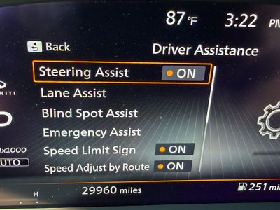 2023 INFINITI QX60 Sensory