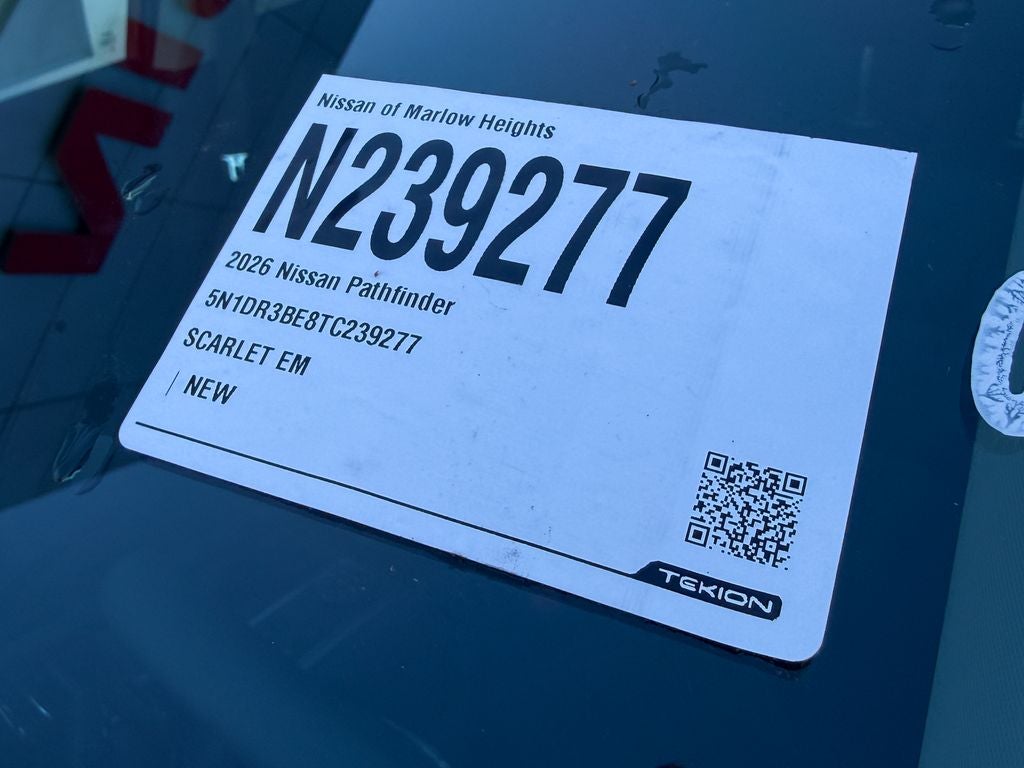 2026 Nissan Pathfinder SV