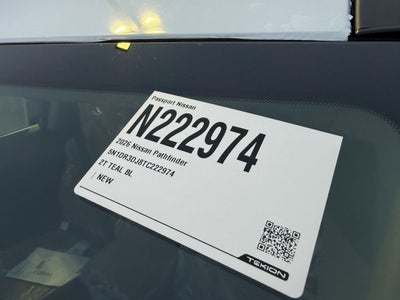 2026 Nissan Pathfinder Platinum