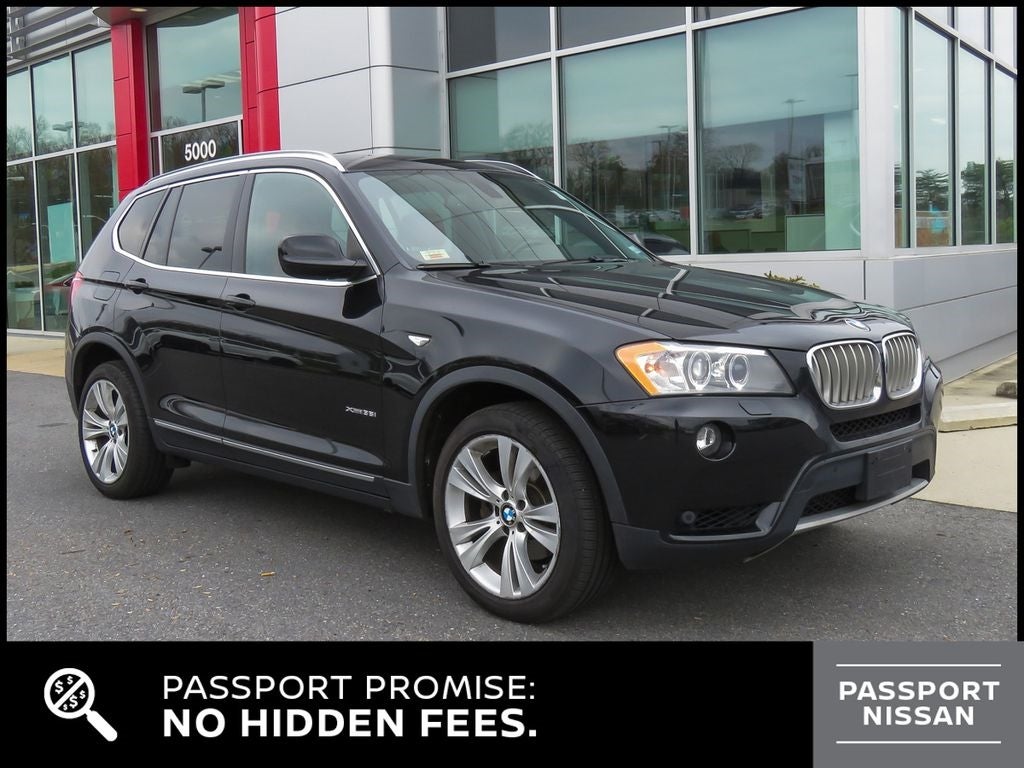 Used 2012 BMW X3 xDrive35i with VIN 5UXWX7C58CL737941 for sale in Marlow Heights, MD