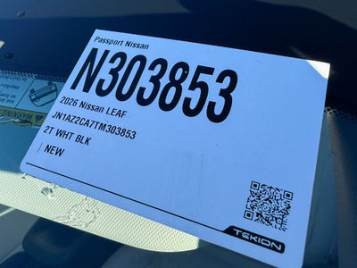 2026 Nissan Leaf SV+