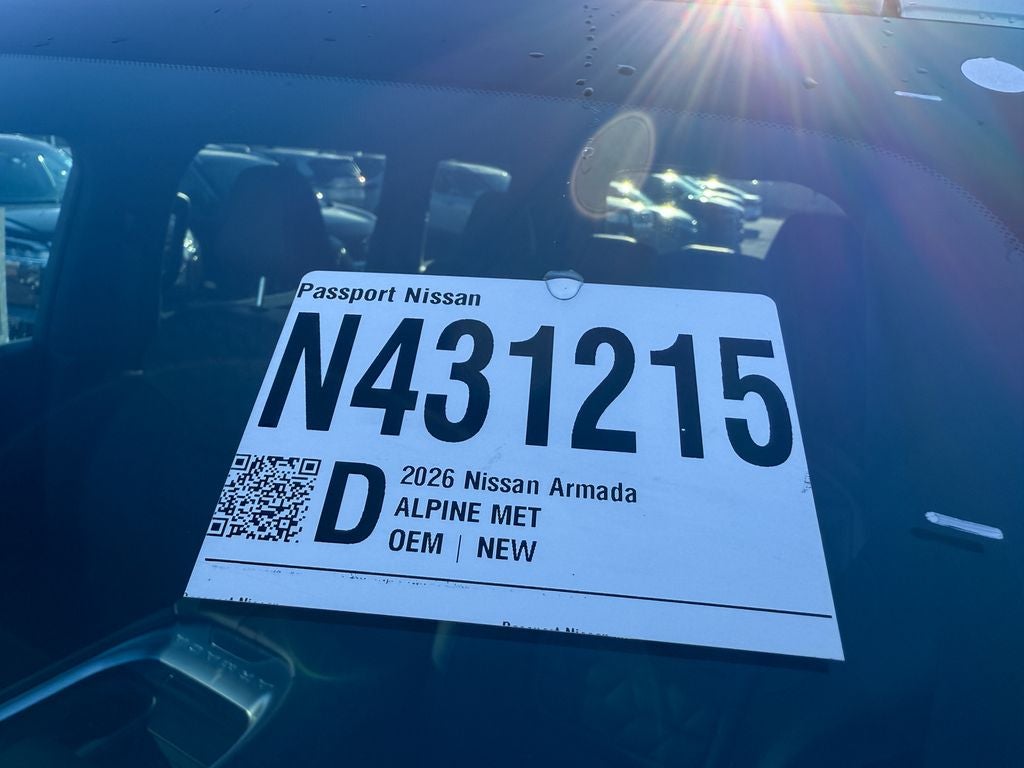 2026 Nissan Armada Platinum