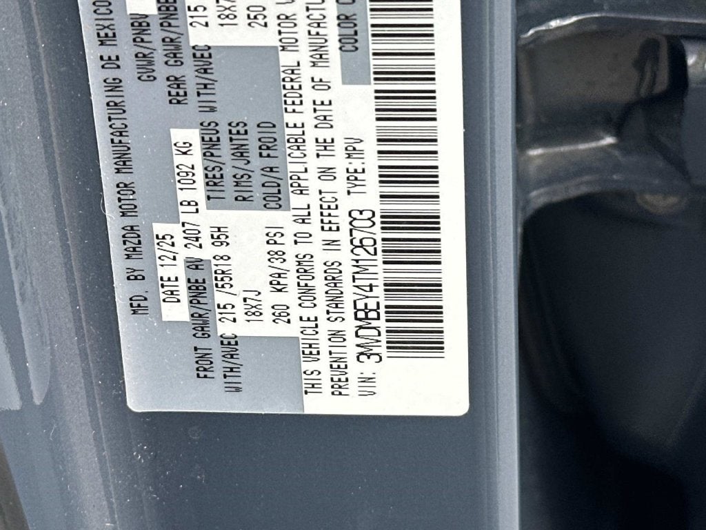 2026 Mazda Mazda CX-30 2.5 Turbo Premium Plus