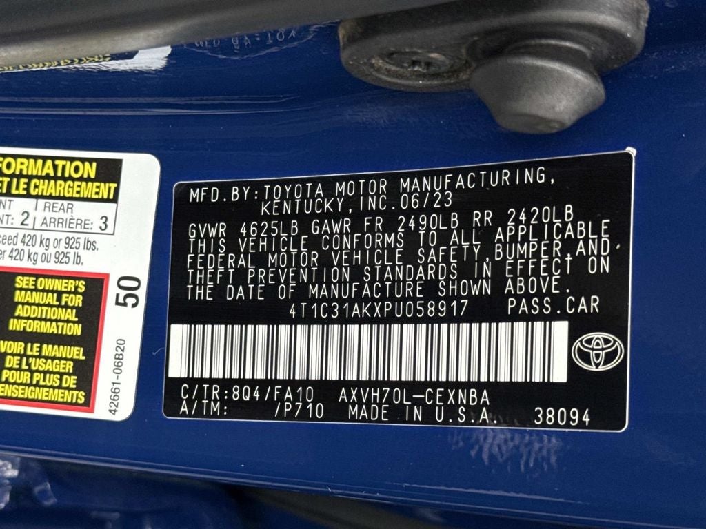 2023 Toyota Camry Hybrid LE