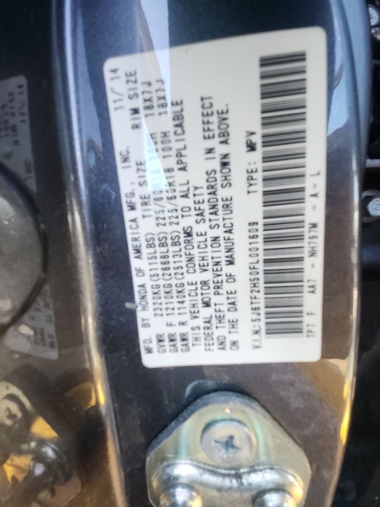 2015 Honda Crosstour EX-L