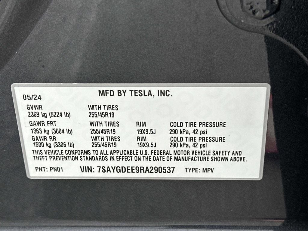 2024 Tesla Model Y Long Range