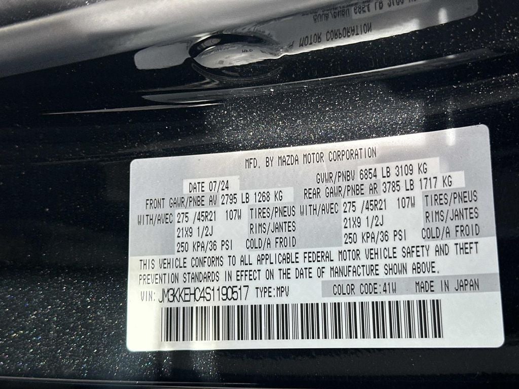 2025 Mazda Mazda CX-90 3.3 Turbo S Premium Plus