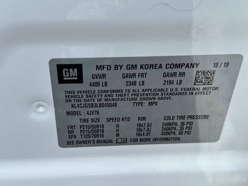 2020 Buick Encore Essence