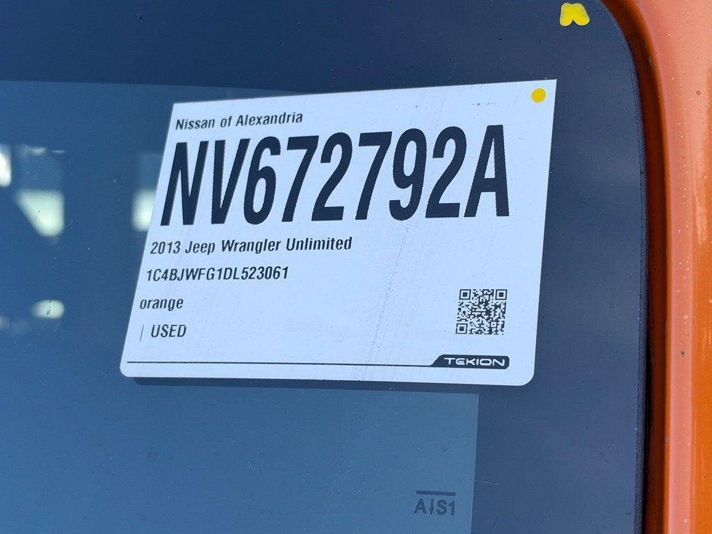 2013 Jeep Wrangler Unlimited Rubicon
