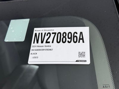 2024 Nissan Sentra S Nissan Certified