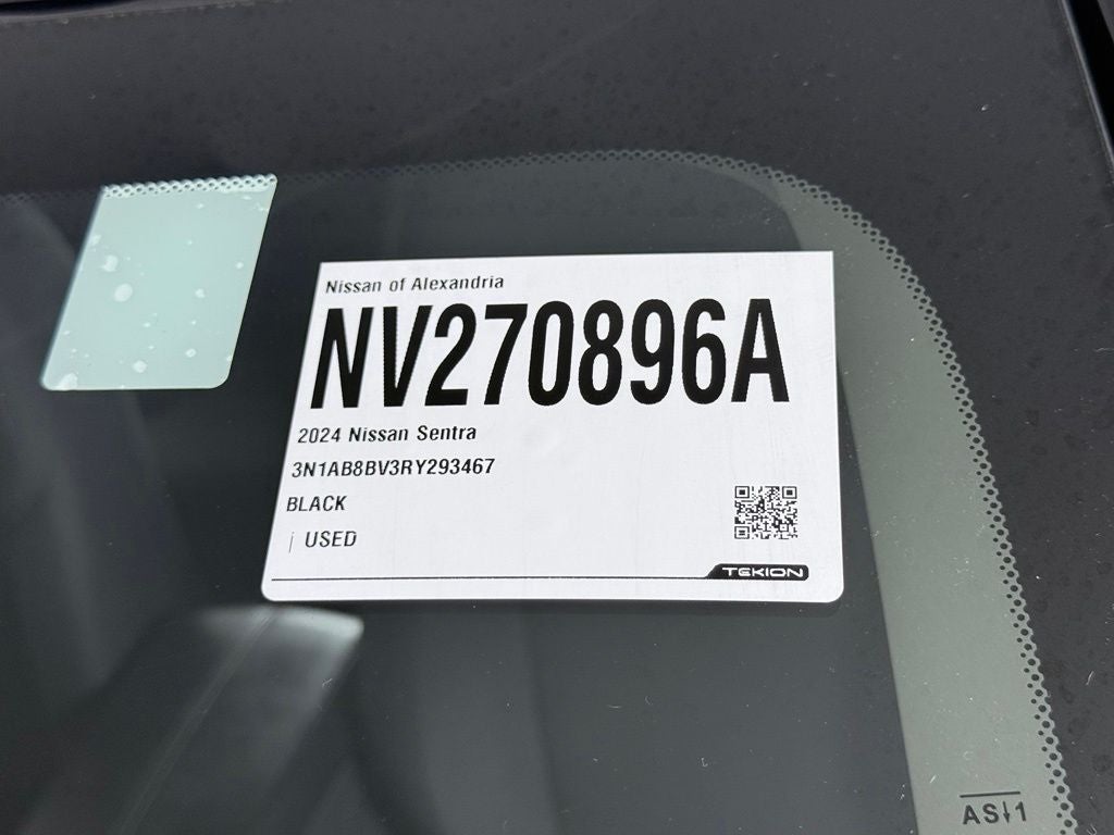 2024 Nissan Sentra S Nissan Certified