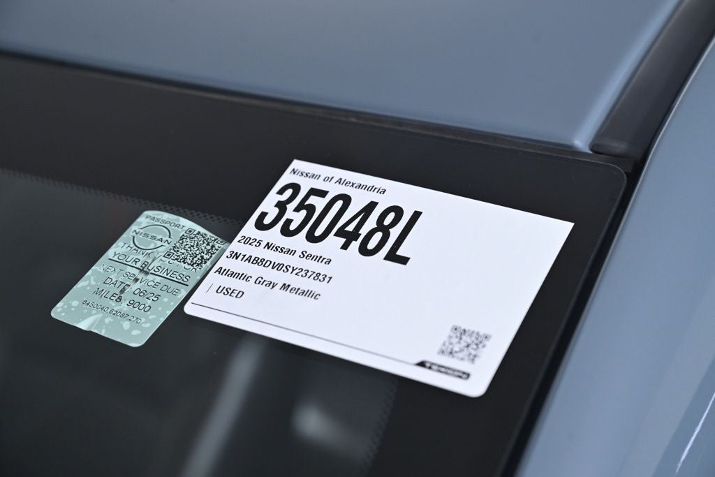 2025 Nissan Sentra SR Nissan Certified